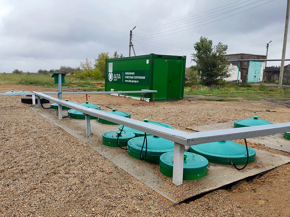 Хозяйственно-бытовой и ливневой сток - 400 м3/сутки, 15 л/с, Карагандинская область, Казахстан