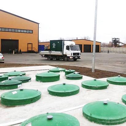 Хозяйственно-бытовой сток - 36 м3 в сутки, предприятие по перегрузке мусора, Московская область