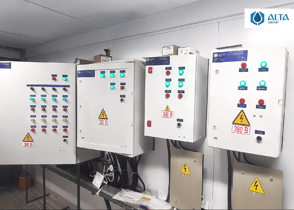 Хозяйственно-бытовой сток - 300 м3 в сутки, Санаторий «Вяжути», Республика Беларусь